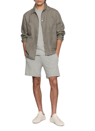 Figure View - Click To Enlarge - JAMES PERSE - Lightweight Jersey Crewneck T-Shirt