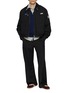 Figure View - Click To Enlarge - SONG FOR THE MUTE - Corduroy Collar Pin Coach Jacket