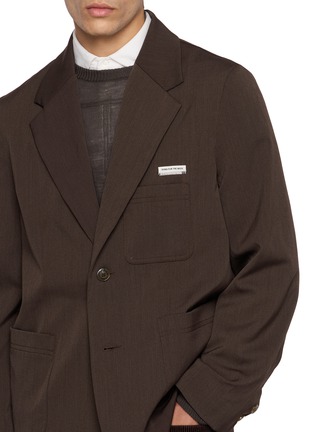  - SONG FOR THE MUTE - Soft Stretch Gabardine Blazer