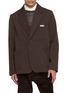 SONG FOR THE MUTE Soft Stretch Gabardine Blazer