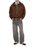 Figure View - Click To Enlarge - SONG FOR THE MUTE - Hooded Tartan Sheer Track Jacket