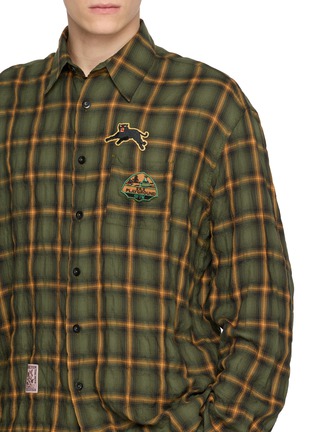  - SONG FOR THE MUTE - Shrunken Check School Shirt