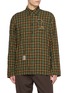 SONG FOR THE MUTE Shrunken Check School Shirt
