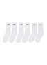 SKIMS Ribbed Logo Crew Sock — Pack of 3