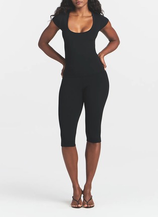 Figure View - Click To Enlarge - SKIMS - Refined Knit High Waist Carpi