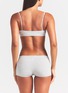 Front View - Click To Enlarge - SKIMS - Everyday Cotton Scoop Bralette