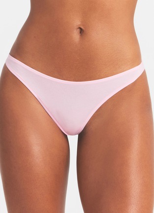 Figure View - Click To Enlarge - SKIMS - Everyday Cotton Thong