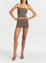 Back View - Click To Enlarge - SKIMS - Refined Knit High Waist Shorts