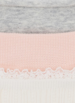 Detail View - Click To Enlarge - SKIMS - Textured Sock — Pack of 3