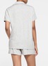 Front View - Click To Enlarge - SKIMS - Skims Sleep Short Sleeve Button Up Pyjama Set