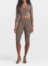 Back View - Click To Enlarge - SKIMS - Refined Knit Crop Cardigan