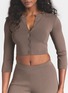 Figure View - Click To Enlarge - SKIMS - Refined Knit Crop Cardigan