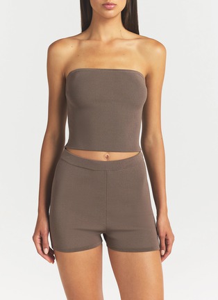 Figure View - Click To Enlarge - SKIMS - Refined Knit Tube Top