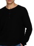  - STUDIO NICHOLSON - Henley Neck Knit Sweater
