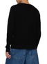 Back View - Click To Enlarge - STUDIO NICHOLSON - Henley Neck Knit Sweater