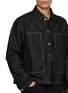  - STUDIO NICHOLSON - Popover Cotton Denim Shirt