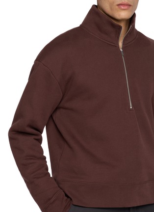 - STUDIO NICHOLSON - Half Zip Fleece Sweatshirt