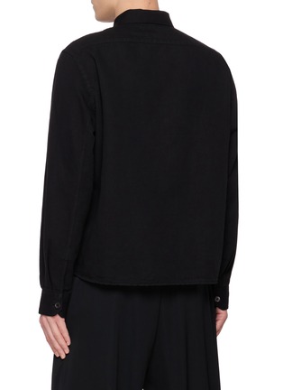 Back View - Click To Enlarge - STUDIO NICHOLSON - Long Sleeve Casual Shirt