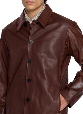  - STUDIO NICHOLSON - Landau Leather Jacket