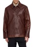 Main View - Click To Enlarge - STUDIO NICHOLSON - Landau Leather Jacket