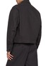 Back View - Click To Enlarge - STUDIO NICHOLSON - Cropped Workwear Jacket