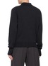 Back View - Click To Enlarge - STUDIO NICHOLSON - Long Sleeve Knit Polo Shirt