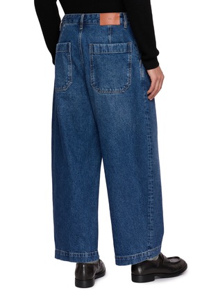 Back View - Click To Enlarge - STUDIO NICHOLSON - Single Pleat Jeans