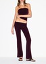 Back View - Click To Enlarge - SKIMS - Cotton Jersey Foldover Pants