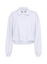SKIMS Cotton Fleece Polo Sweatshirt