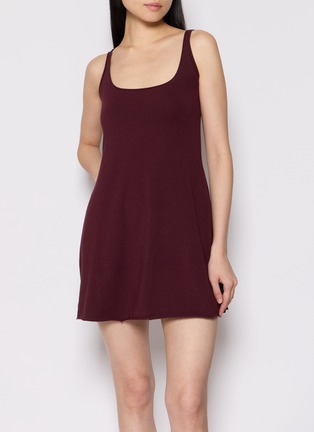 Front View - Click To Enlarge - SKIMS - Cotton Jersey Mini Dress
