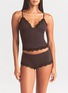 Figure View - Click To Enlarge - SKIMS - Fits Everybody Lace Cami Boyshort Set