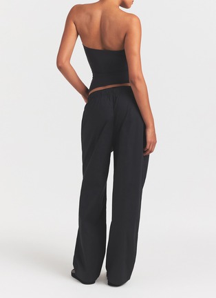 Front View - Click To Enlarge - SKIMS - Woven Cotton Oversized Drawstring Pants