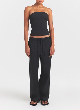 Figure View - Click To Enlarge - SKIMS - Woven Cotton Oversized Drawstring Pants