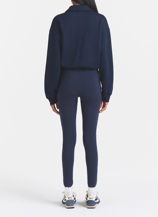 Front View - Click To Enlarge - SKIMS - Cotton Fleece Polo Sweatshirt