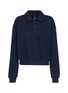 SKIMS Cotton Fleece Polo Sweatshirt