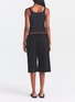 Front View - Click To Enlarge - SKIMS - Logo Pointelle Lace Trim Cami