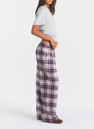 Figure View - Click To Enlarge - SKIMS - Flannel Sleep Oversized Pants
