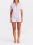 Figure View - Click To Enlarge - SKIMS - Soft Lounge Short Sleep Set
