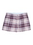 SKIMS Flannel Sleep Boxer Shorts