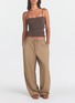Figure View - Click To Enlarge - SKIMS - Woven Cotton Oversized Drawstring Pants