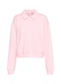 SKIMS Cotton Fleece Polo Sweatshirt