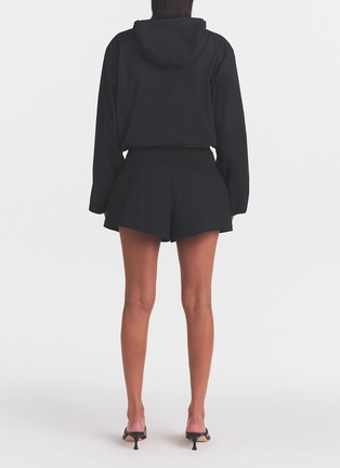 Front View - Click To Enlarge - SKIMS - Woven Cotton Flutter Shorts