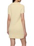 Back View - Click To Enlarge - CRUSH COLLECTION - Collared Tweed Mini Dress