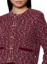  - CRUSH COLLECTION - Crewneck Tweed Jacket