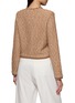 Back View - Click To Enlarge - CRUSH COLLECTION - Crewneck Tweed Jacket