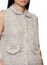  - CRUSH COLLECTION - Collared Tweed Vest