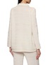 Back View - Click To Enlarge - CRUSH COLLECTION - Shimmer Pointelle Collared Cardigan