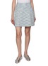 CRUSH COLLECTION Tweed Bubble Mini Skirt