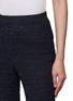  - CRUSH COLLECTION - Shimmer Pointelle Straight Leg Pants