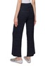 Back View - Click To Enlarge - CRUSH COLLECTION - Shimmer Pointelle Straight Leg Pants